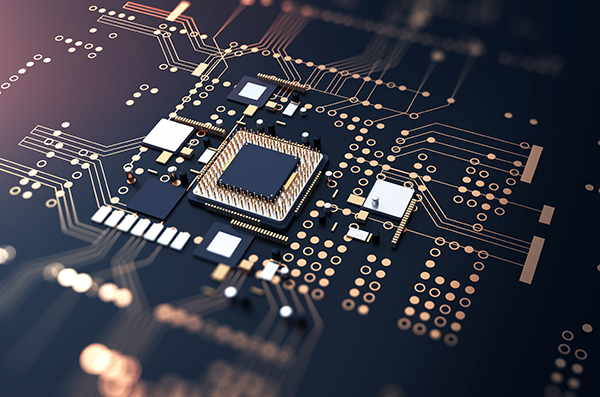 3d-rendering-futuristic-blue-circuit-board