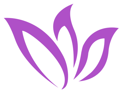 焕美集LOGO紫花